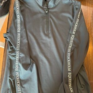 Equestrian Stockholm Black Zip-Up Jacket